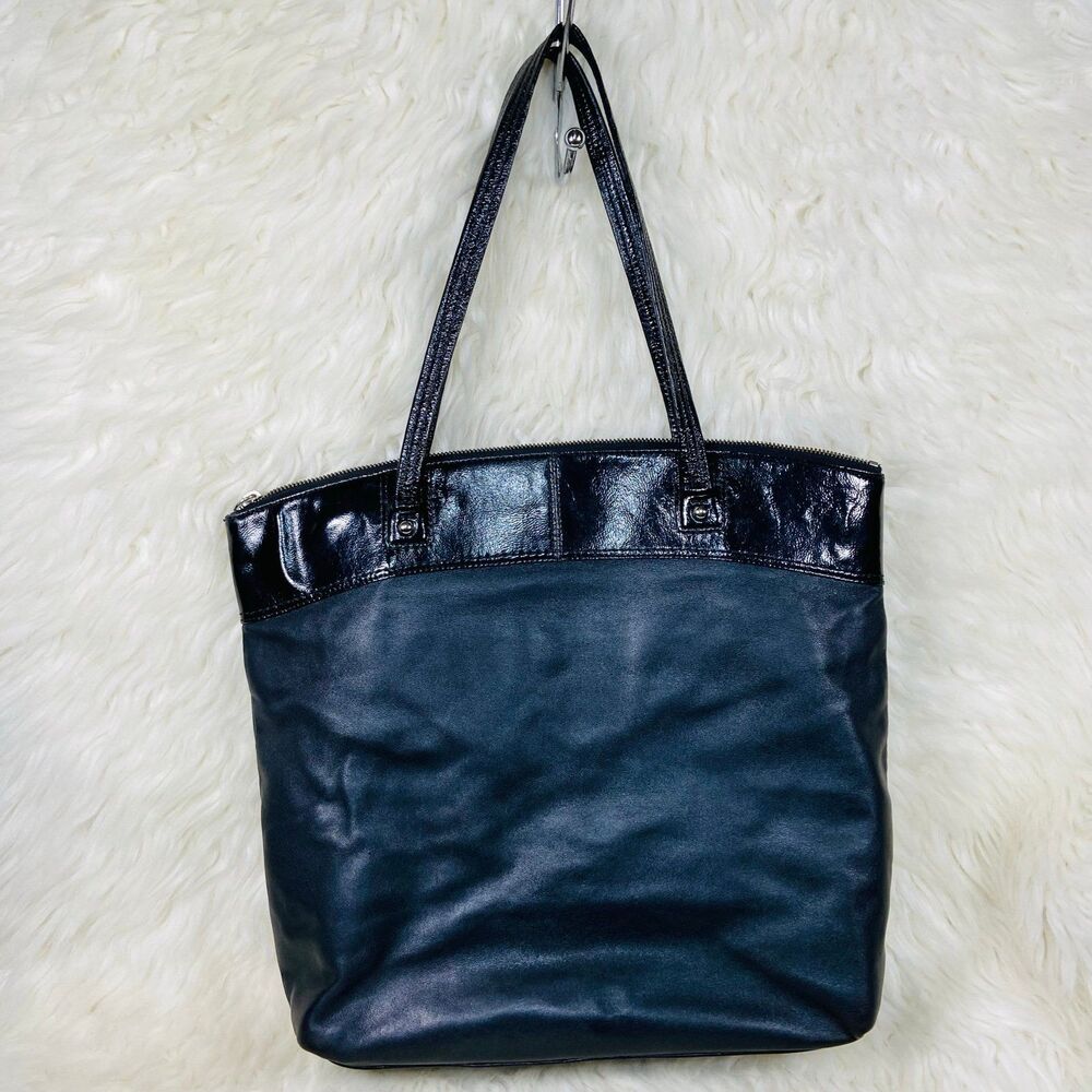 Coach Laura Signature Embossed Leather Tote Bag - Picture 3 of 11
